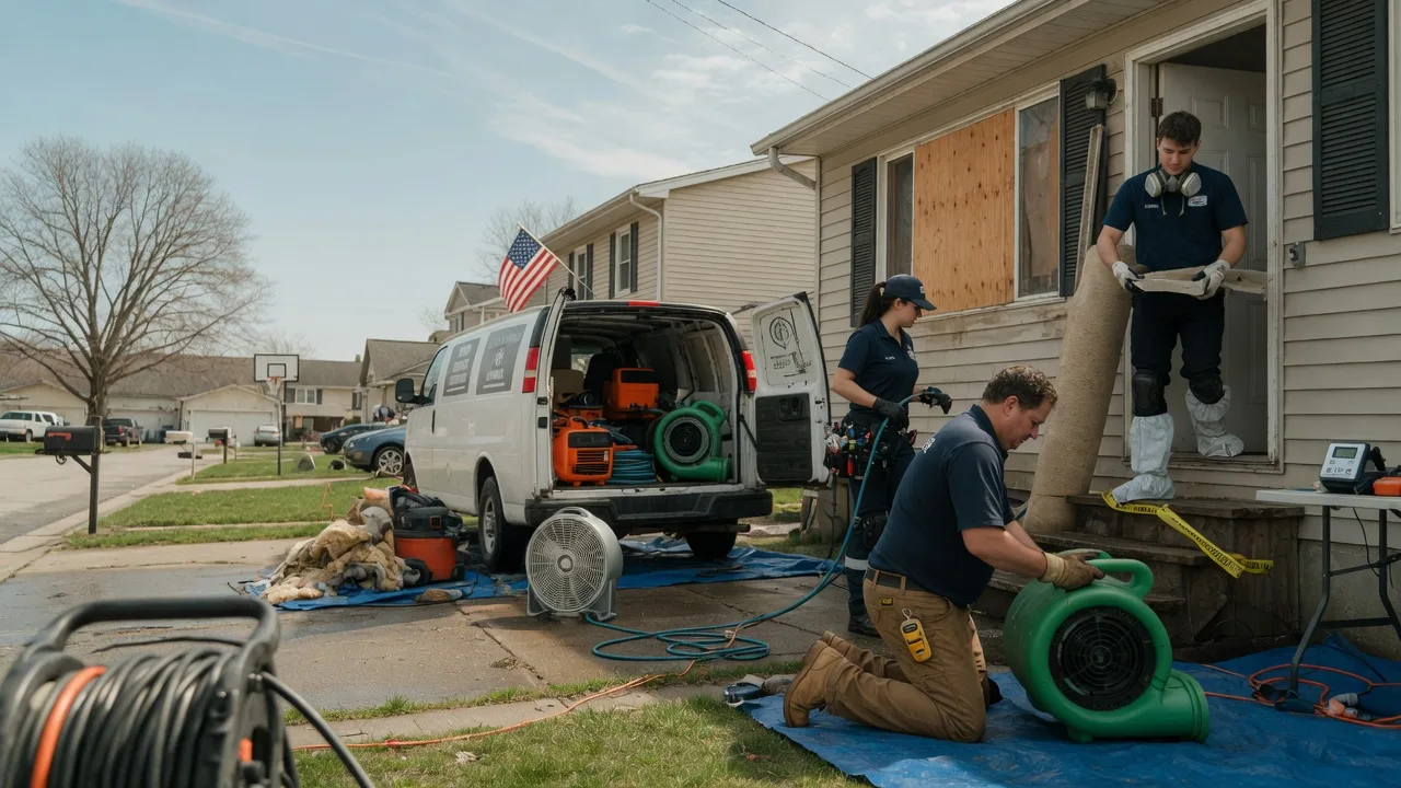 Water Damage Restoration in Round Lake, IL near me